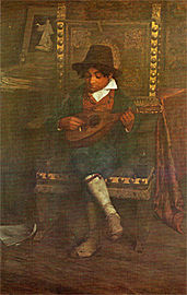Boy with Mandolin (1890s)