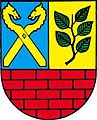 Pferdeköpfe im Wappen von Buchholz in der Nordheide