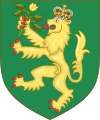 Coat of arms of Alderney, part of the Bailiwick of Guernsey