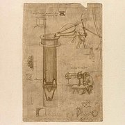 Diagram from da Vinci's Codex Atlanticus