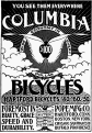 1886 advertisement for Columbia Bicycles