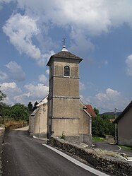 The church in Fleurey