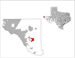 Location of Agua Dulce, Texas