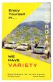 A pamphlet advertising the state parks in Georgia