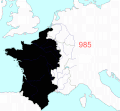 Evolution of France (985-1947)