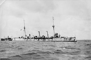 HMAS Pioneer off East Africa in 1916