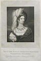 Portrait of the Rt. Hon. Harriet Charlotte Beaujolois, Viscountess Tullamore, engraved by John Cochran, 1826