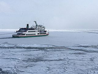 Drift ice in the Sea of Okhotsk