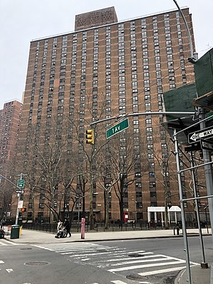 Holmes Towers in 2019