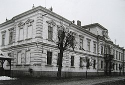 The Suceava County Prefecture building from the interwar period (now the History Museum in Suceava)