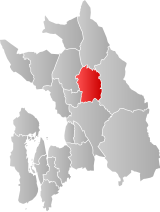 Ullensaker within Akershus