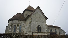 The church in Dommartin-sous-Hans