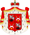 Coat of arms of the princes of the Czetwertyński family.