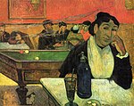 Night Café at Arles, (Mme Ginoux) (1888)