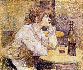 Henri de Toulouse-Lautrec, Gueule de bois ("Hangover"), c. 1888
