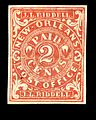 New Orleans Provisional 2 cent CSA 1862