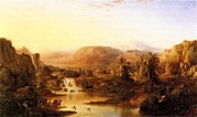 Land of the Lotus Eaters Landscape (1861) Swedish Royal Collection