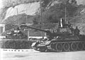 Tanks of Yugoslav 4th Army entering Trieste in 1945.