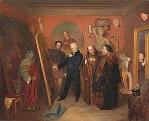 In the Artist's Studio (1865)