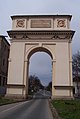 The Arc of Triumph built for Empress Maria Theresia's visit in 1764. It is the only arch of triumph in Hungary.
