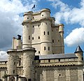 The 14th-century donjon of the Château de Vincennes, a former royal residence and then a prison, is now open to public.
