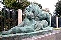 Sculpture "Lion and lioness"