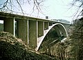 Teufelstalbrücke bei Jena von 1938 (Bild von 1988)