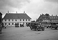 Photography of Torvet Square, 1933, Berit Wallenberg. The building on the left of the image is Regensen, a 17th-century building used as a boarding house for students at Sorø Academy.