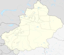 KJI is located in Xinjiang