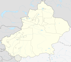 Hoboksar is located in Xinjiang