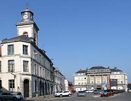 The town hall in Condé-sur-l'Escaut