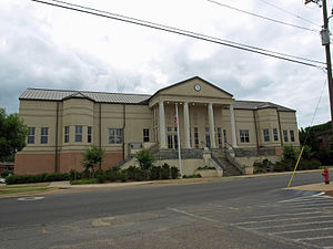The Conecuh County Government Center in Evergreen