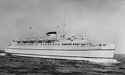 Deutsches Fährschiff Deutschland 1953–1963