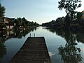 Danube–Oder Canal, another finished part near Vienna