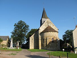 The church of Saint-Louis, in Montigny