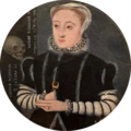 Elizabeth I when a Princess by Levina Teerlinc, c. 1551. The Paine Miniature. In October 1551 Levina Teerlinc was sent with her husband to the Princess Elizabeth 'to drawe out her picture'