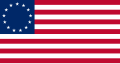 Betsy-Ross-Version der US-Flagge