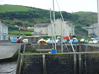 Harbour and hills