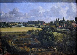 John Constable: Golding Constable’s Kitchen Garden in East Bergholt (1815)