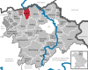 Lage der Gemeinde Issigau im Landkreis Hof