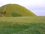 Krakus Mound in the Podgórze district of Kraków
