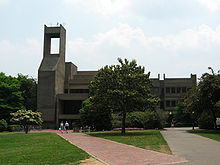 Lauinger Library and Healy Lawn