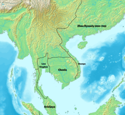 Lavo Kingdom and Mainland Southeast Asia in 700 CE