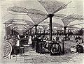 Image 1The 19th-century interior of Marshall's flax mill, Holbeck, Leeds (from History of Yorkshire)