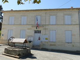 The town hall in Mazerolles