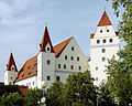 Neues Schloss in Ingolstadt, seit 1972 Sitz des Armeemuseums