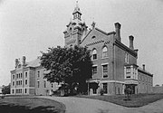 Fairfield County Jail, Bridgeport, Connecticut, 1870-71.