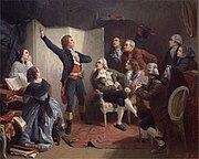 Rouget de L'Isle Singing La Marseillaise, 1849