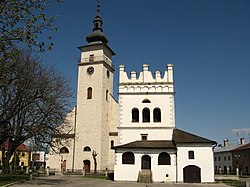 A church in Podolínec