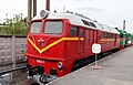 M62-1 der SŽD im Eisen­bahn­mu­seum in Sankt Pe­ters­burg